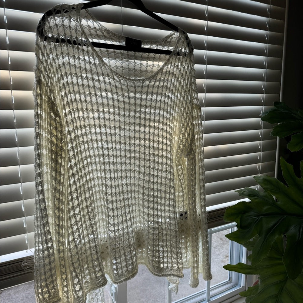 Open knit Sweater